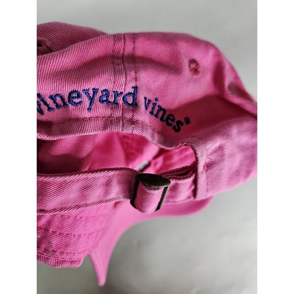 Vineyard vines Women\'s Slideback Hat Pink Adjustable Embroidered Logo Preppy